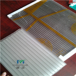 4mm/6mm/8mm/10mm Basf Resin Polycarbonate Hollow Sheet Not Fade