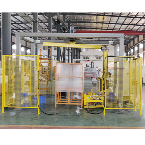 Fully Automatic Rotary Arm Stretch Film Wrapping Machine Cantilever Wrapping Machine