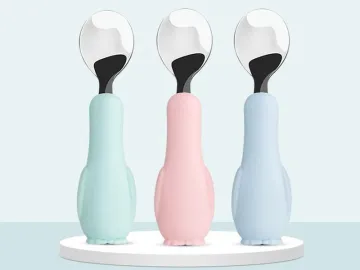 Creative Cartoon Cute Penguin Children's Rice Spoon