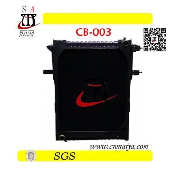 Auto Cooper Brass Radiator Fit For Freightliner M2