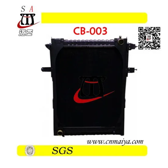 Auto Cooper Brass Radiator Fit For Freightliner M2