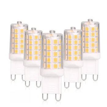 High Quality 3W G9 LED Dimmable 2700K 120V/220V No Flicker SMD2835 360 Degree LED Bulb