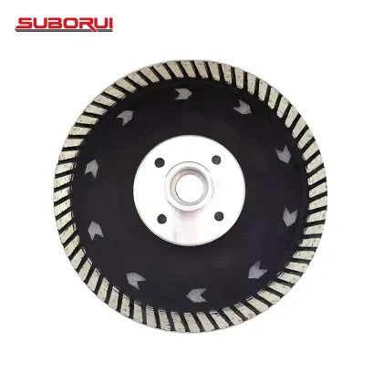 Hot Press Turbo Rim Diamond Saw Blade for Dekton Marble Granite Concrete - BORUI OEM