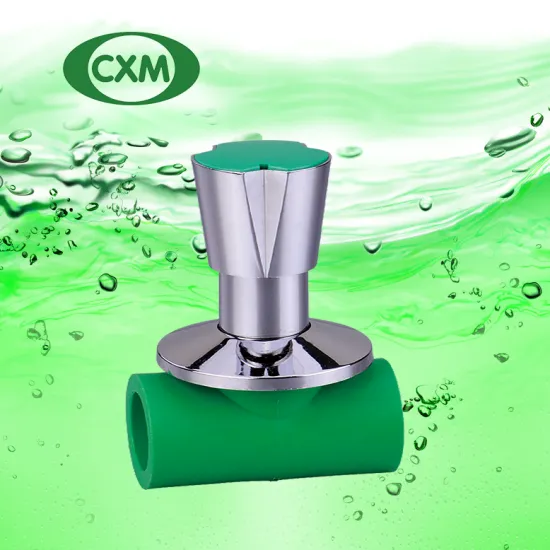 PP-R new luxuriour stop valve