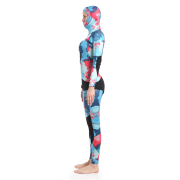 Roupa de Mergulho Seaskin Super Stretch Camouflage