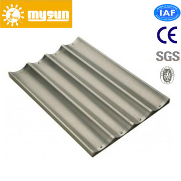 Aluminum Alloy French Bread Tray with open frame