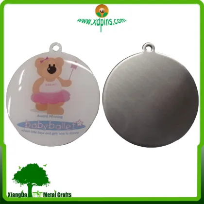 custom metal gold mini medal 