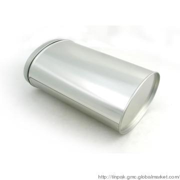 Oval food tin packaging