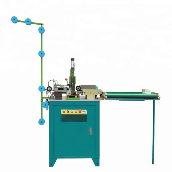 Auto Zipper Slider Mounting and Close End Cutting Machine