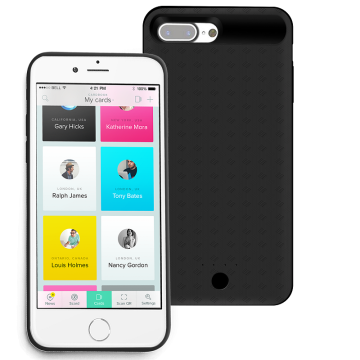 เครื่องชาร์จฝาครอบภายนอกสำหรับ iPhone 6 / 6s / 7/8 บวก