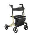 Euro Style Rollator With Seat And Locking Brakes