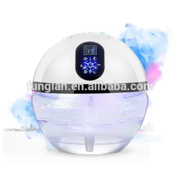 qingdao funglan OEM factory air purifier KJ-168 champagne and white air freshener led dispaly