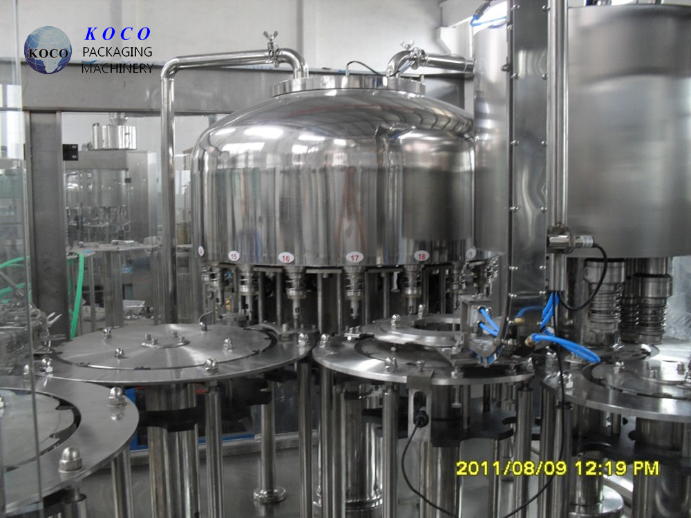 Koco 3 In 1 Fully Automatic Bottled Water Filling Machine For Pure ...