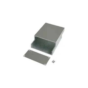 Aluminum shell processing of controller