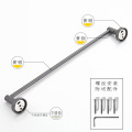 Round base bathroom hardware pendant single towel rack