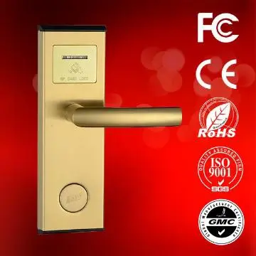 proximity card hotel door handle lock