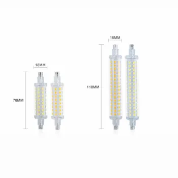 Dimmable R7S LED 118mm COB Light Bulb - High Power Floodlight Halogen Replacement