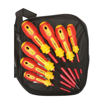 1000V Electrical Engineering Insulation Screwdriver Set with Electroprobe