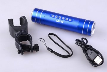 Multifunctional Bicycle Light And Portable Emergency Charger Rechargeable Li - Ion Battery