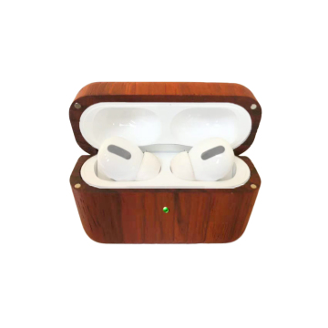 Hölzerner Gehäuse schützender massiver Holzabdeckungsschockdosenkoffer für AirPods 3