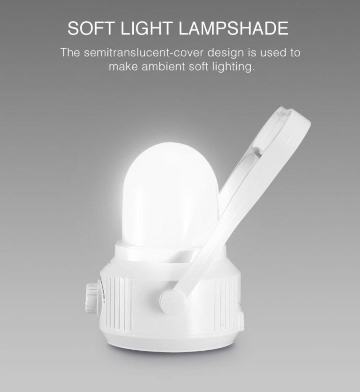 Rechargeable Portable Night Fishing LED Camping Lantern