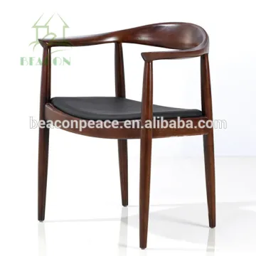 Black Walnut Hans Wegner OX Horn Chair, the chair