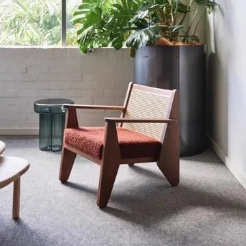Nordic Simple Solid Wood Leisure Designer Sofa Chair