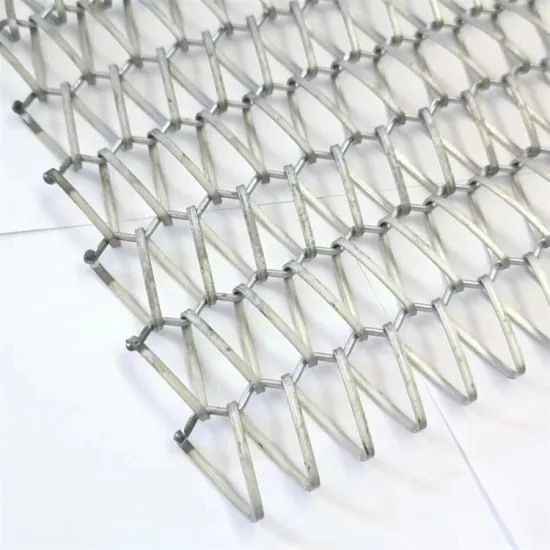 Balanced Weaving Architectural Spiral Mesh for Shade Screens