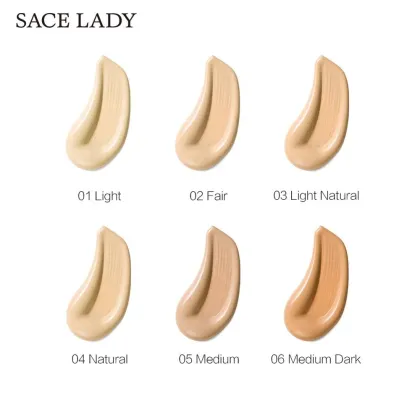 Long-Lasting Lightweight Liquid Makeup Foundation Palette