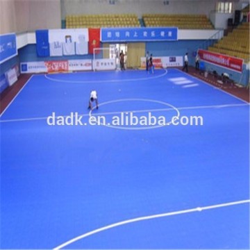 plastic indoor futsal court floor