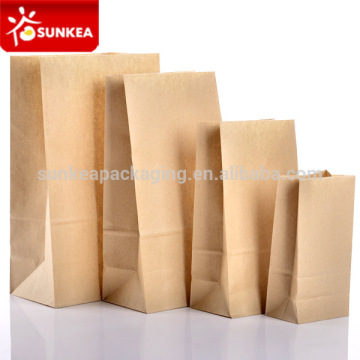 Custom logo accepted paper bag for food