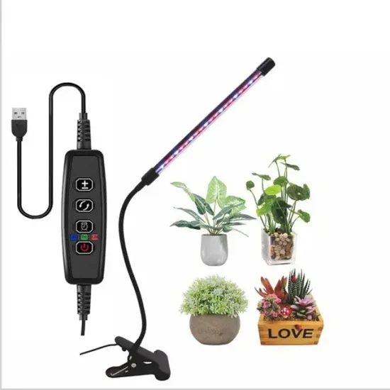 Pot Clip LED Plant Grow Light with 3/9/12H Timer