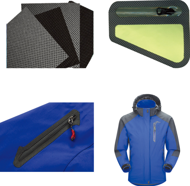 Plastic-dotted Tape for Outdoor Jackets