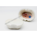 Large size oval silicone paper cup liner