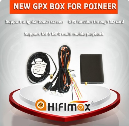Hifimax Car Navigation Box Car GPS BOX for Pioneer(800*480 HD version)