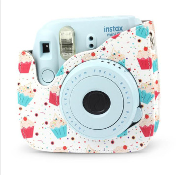 Polaroid-Kuchen-Muster-Kameratasche