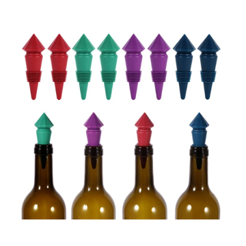 Custom Flexible Diamond Wine Bottle Silicone Stoppers