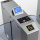ESD Flap Turnstile Automatic wing Barrier Gate