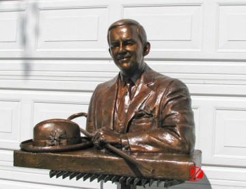 Custome bust statue bronze indoor decorative statue