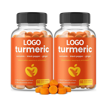 Dietary supplement detox fat burning slim turmeric gummies