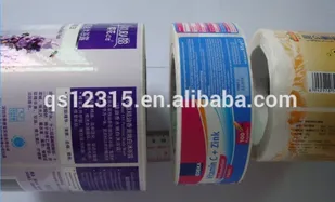 Adhesive Sticker with Glossy Surface