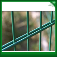 Poly blue wire mesh perimeter fencing panels