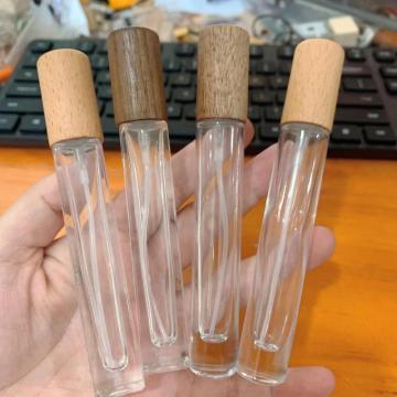 10 ml vierkante glazen parfumfles met dop