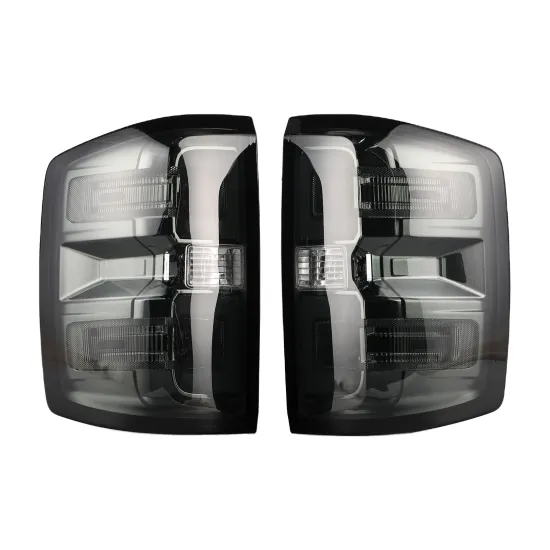 Custom Smoked Tail Light for Chevy Silverado/GMC Sierra 3500 HD (2015-2019)