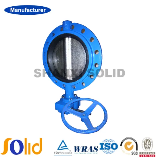 Ductile Iron Wafer Type Butterfly Valve 10" class 300