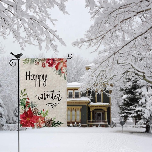 Customized Design Decorative Christmas Garden Flags