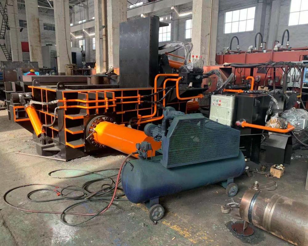 Hydraulic Scrap Shavings Metal Sheets Baling Press Machine