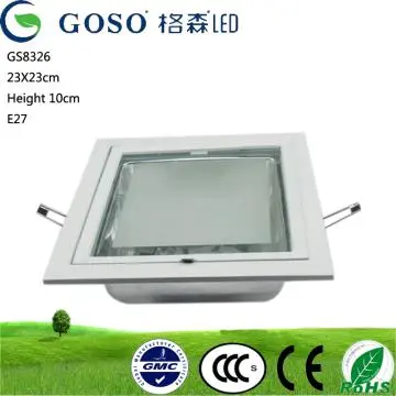 Zhongshan e27 recessed compact fluorescent downlight GS8326