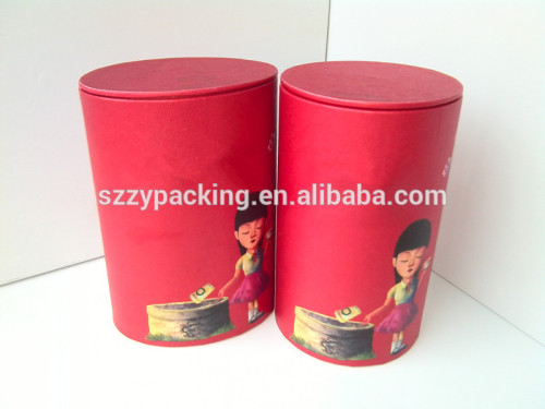 Colorful Nice Round Tea Package Box Wholesale