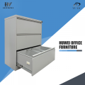 Furniture office steel 3 drawer lateral cabinet